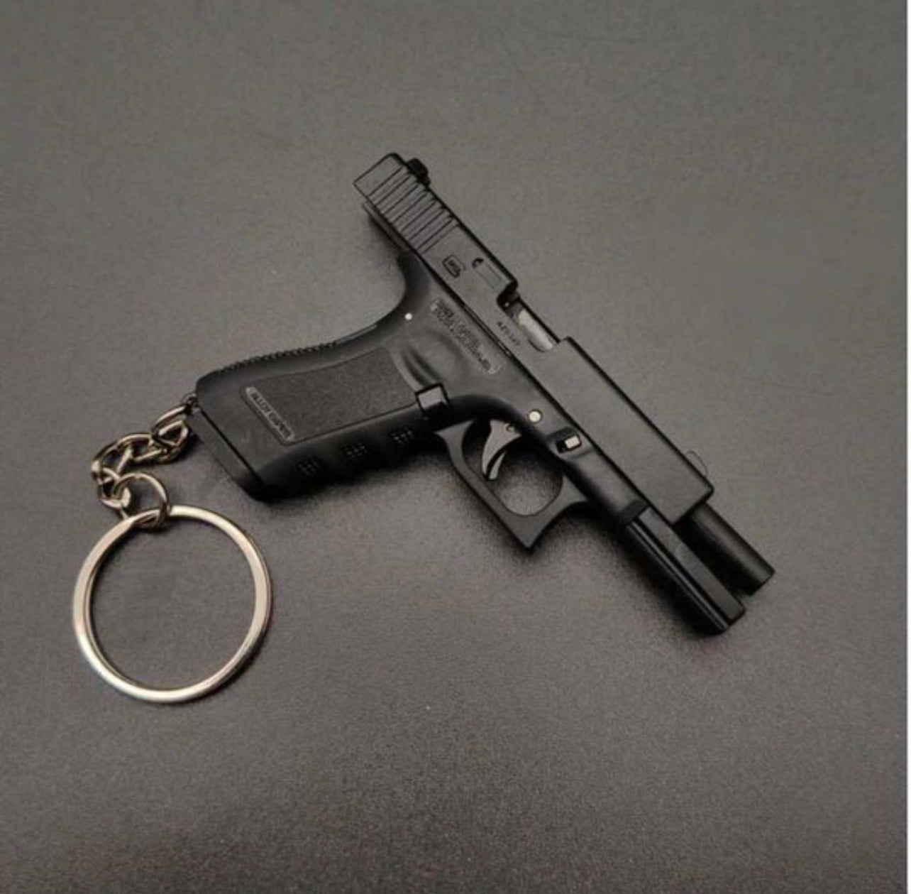 mini glock 17 brand keychain with ejecting shells